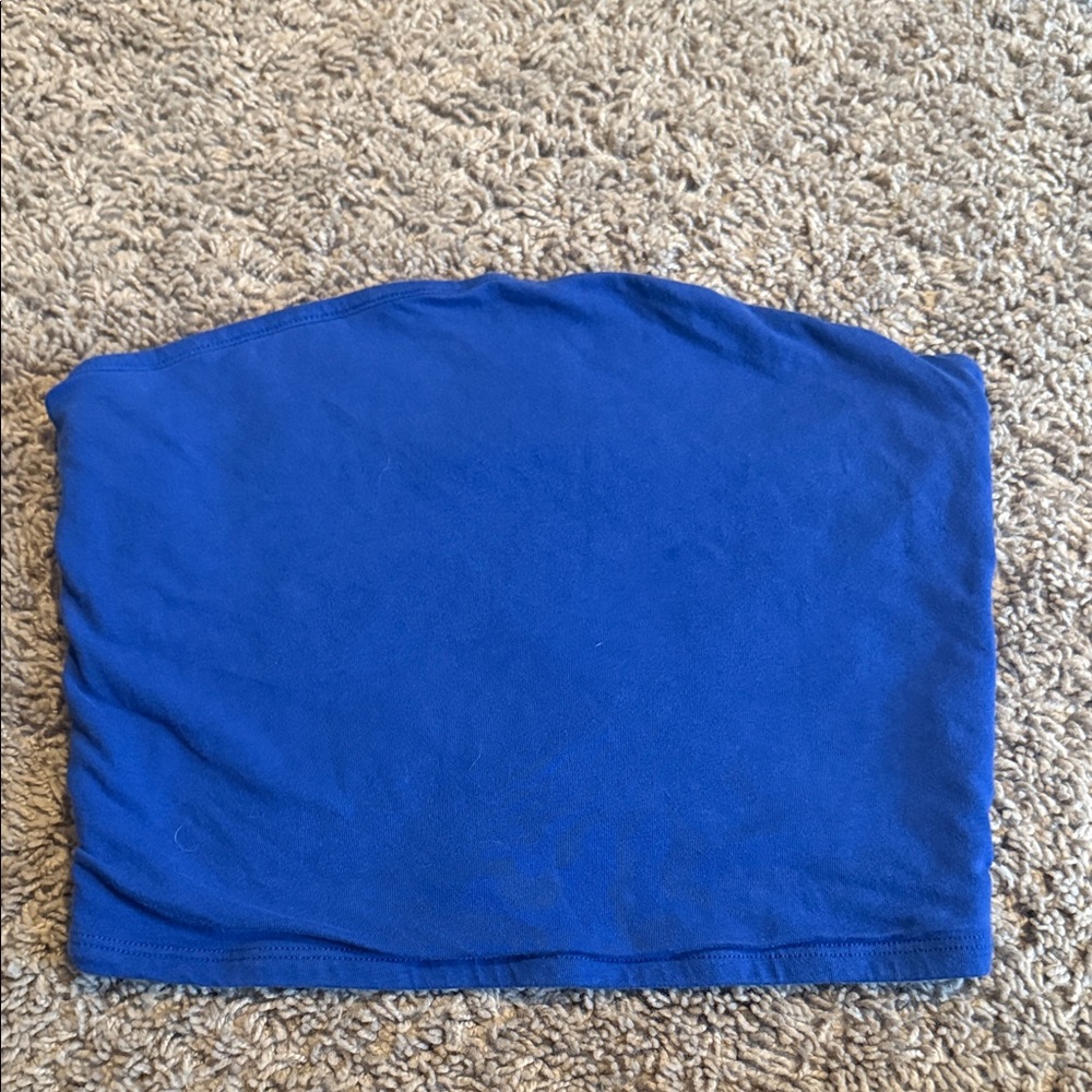 Garage Blue Tube Top
